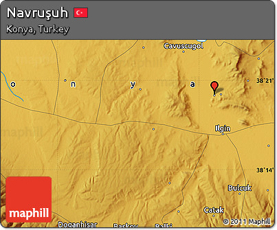 Physical Map of Navruşuh