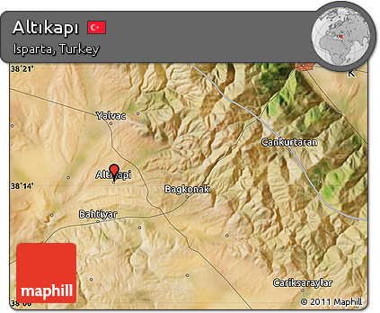 Satellite Map of Altıkapı