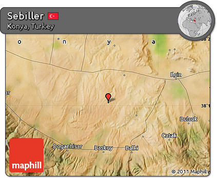 Satellite Map of Sebiller