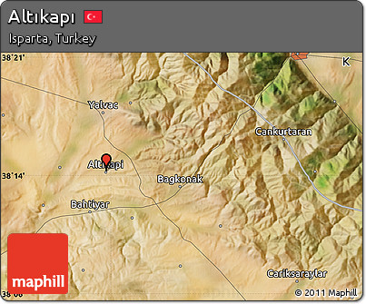 Satellite Map of Altıkapı