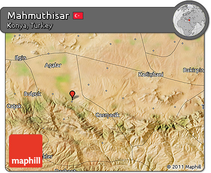 Satellite 3D Map of Mahmuthisar