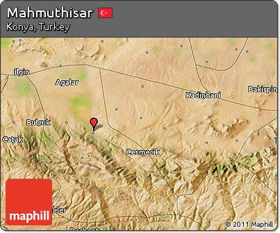 Satellite 3D Map of Mahmuthisar