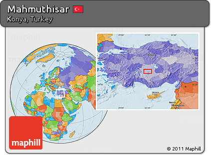 Political Location Map of Mahmuthisar