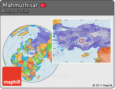 Political Location Map of Mahmuthisar