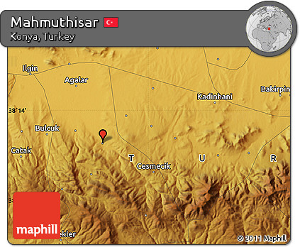 Physical Map of Mahmuthisar