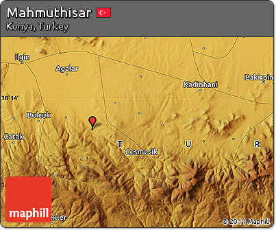 Physical Map of Mahmuthisar