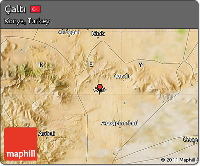 Satellite Map of Çaltı