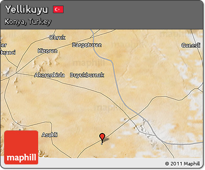Satellite 3D Map of Yellikuyu