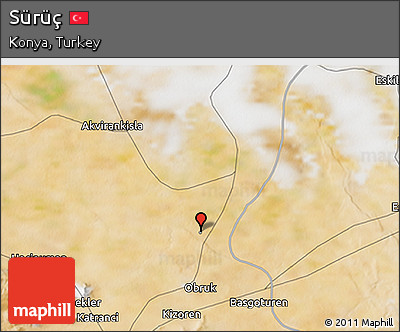 Satellite 3D Map of Sürüç