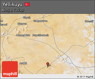 Satellite 3D Map of Yellikuyu