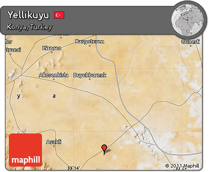 Satellite Map of Yellikuyu