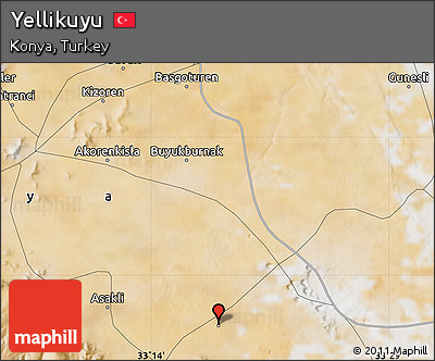 Satellite Map of Yellikuyu