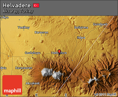 Physical Map of Helvadere