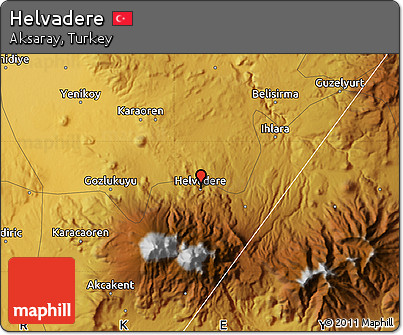 Physical Map of Helvadere
