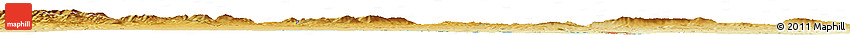 Physical Horizon Map of the Area around 38° 9' 19" N, 40° 1' 29" E