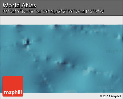 Satellite 3D Map of the Area around 38° 9' 19" N, 41° 34' 30" W