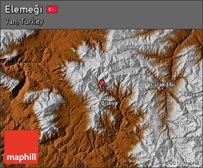 Physical Map of Elemeği
