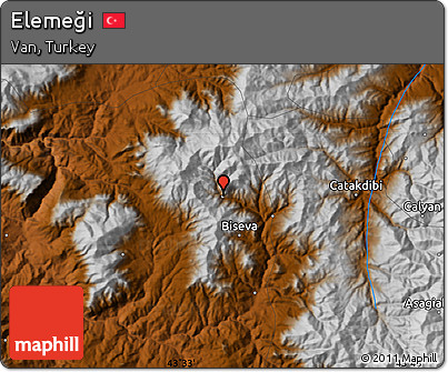 Physical Map of Elemeği