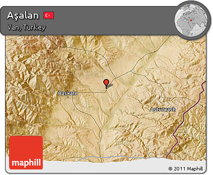 Satellite 3D Map of Aşalan