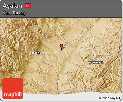Satellite 3D Map of Aşalan