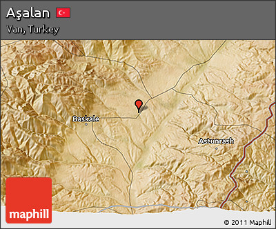 Satellite 3D Map of Aşalan