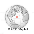 Outline Map of the Area around 38° 9' 19" N, 47° 31' 29" W, rectangular outline