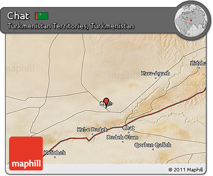 Satellite 3D Map of Chāt