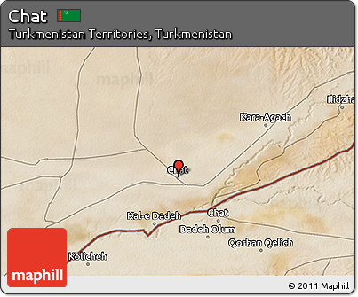 Satellite 3D Map of Chāt