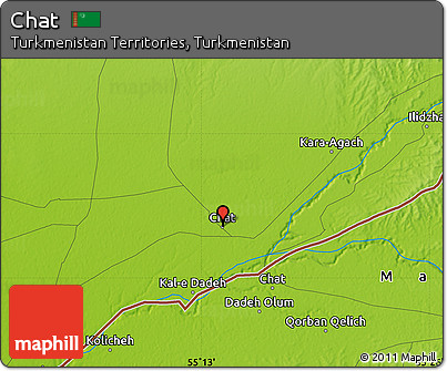Physical Map of Chāt