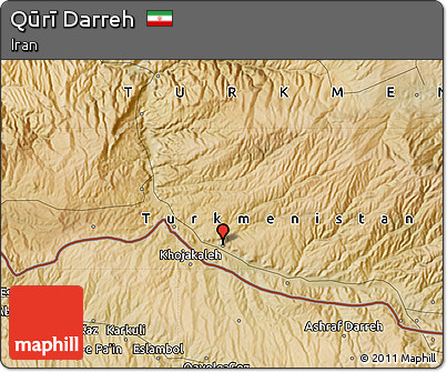 Satellite Map of Qūrī Darreh