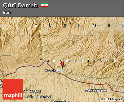 Satellite Map of Qūrī Darreh