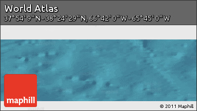 Satellite Panoramic Map of the Area around 38° 9' 19" N, 66° 13' 29" W