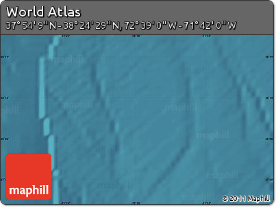Satellite Map of the Area around 38° 9' 19" N, 72° 10' 30" W