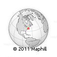 Outline Map of the Area around 38° 9' 19" N, 72° 10' 30" W, rectangular outline