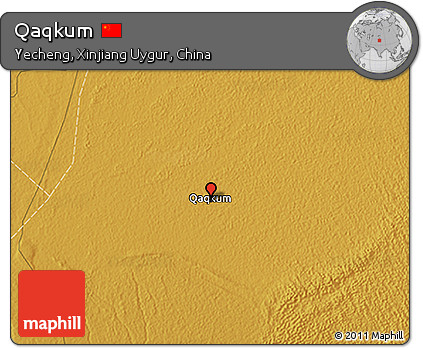 Physical 3D Map of Qaqkum