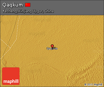 Physical 3D Map of Qaqkum
