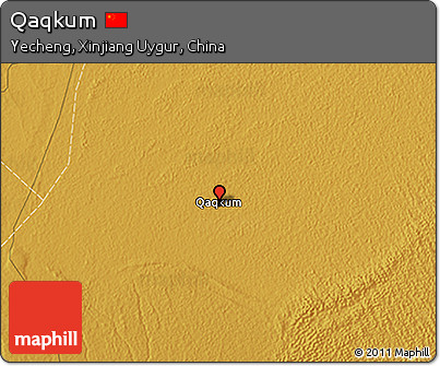 Physical 3D Map of Qaqkum