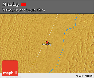 Physical 3D Map of Misalay