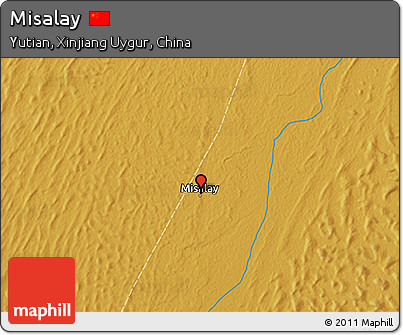Physical 3D Map of Misalay