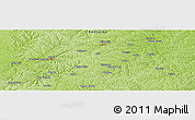 Physical Panoramic Map of Garvin Ridge