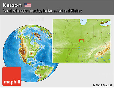 Physical Location Map of Kasson