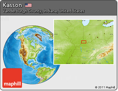Physical Location Map of Kasson