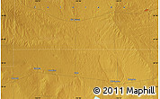 Physical Map of the area around 38° 36' 25" N, 102° 46' 30" W
