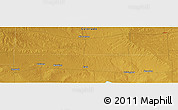 Physical Panoramic Map of the area around 38° 36' 25" N, 102° 46' 30" W