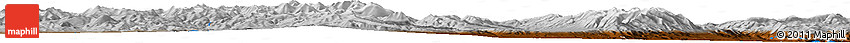 Physical Horizon Map of the Area around 38° 36' 25" N, 106° 10' 30" W