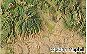 Satellite Map of Iola