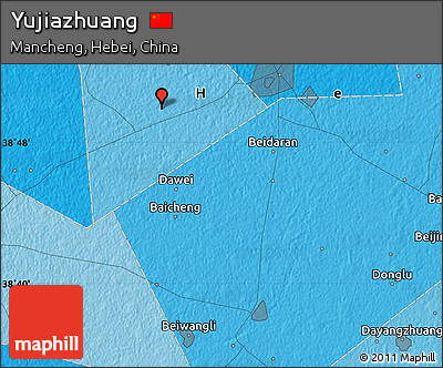 Political Map of Yujiazhuang