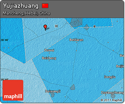 Political Map of Yujiazhuang