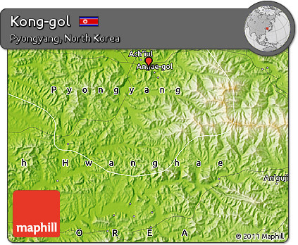 Physical Map of Kong-gol