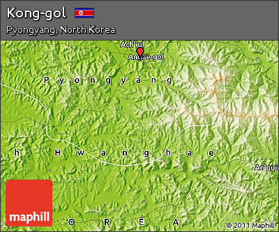 Physical Map of Kong-gol